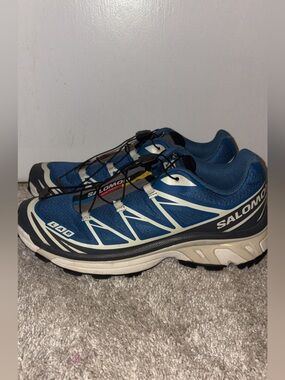 Salomon Blue Trail Running Shoes